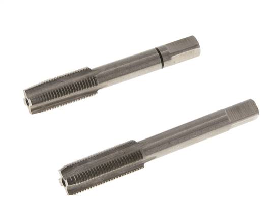 Taraud manuel 2 pièces M 8x0.75 à filetage fin (DIN 2181)