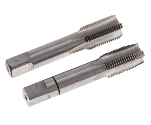 Taraud manuel 2 pièces M 14x1.25 à filetage fin (DIN 2181)