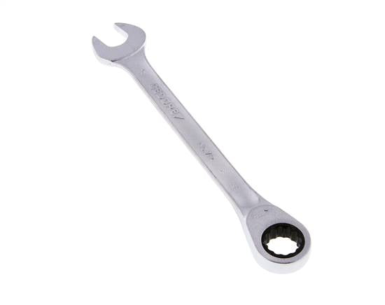 Clé ouverte Gedore de 17 mm avec extrémité à cliquet