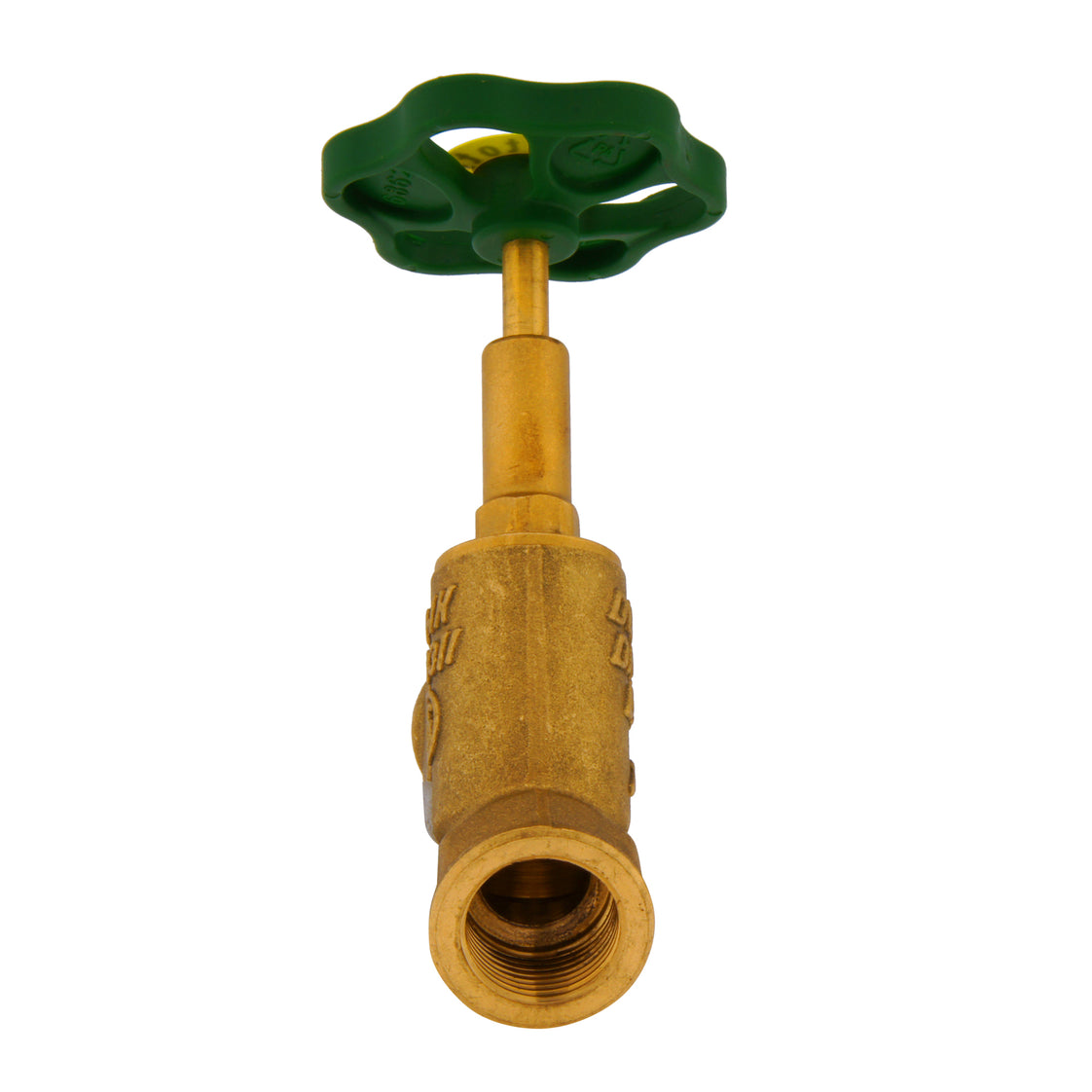 Rp2-1/2'' Laiton Vanne À Siège Incliné PTFE 10 Bar Eau Potable- AL2BM
