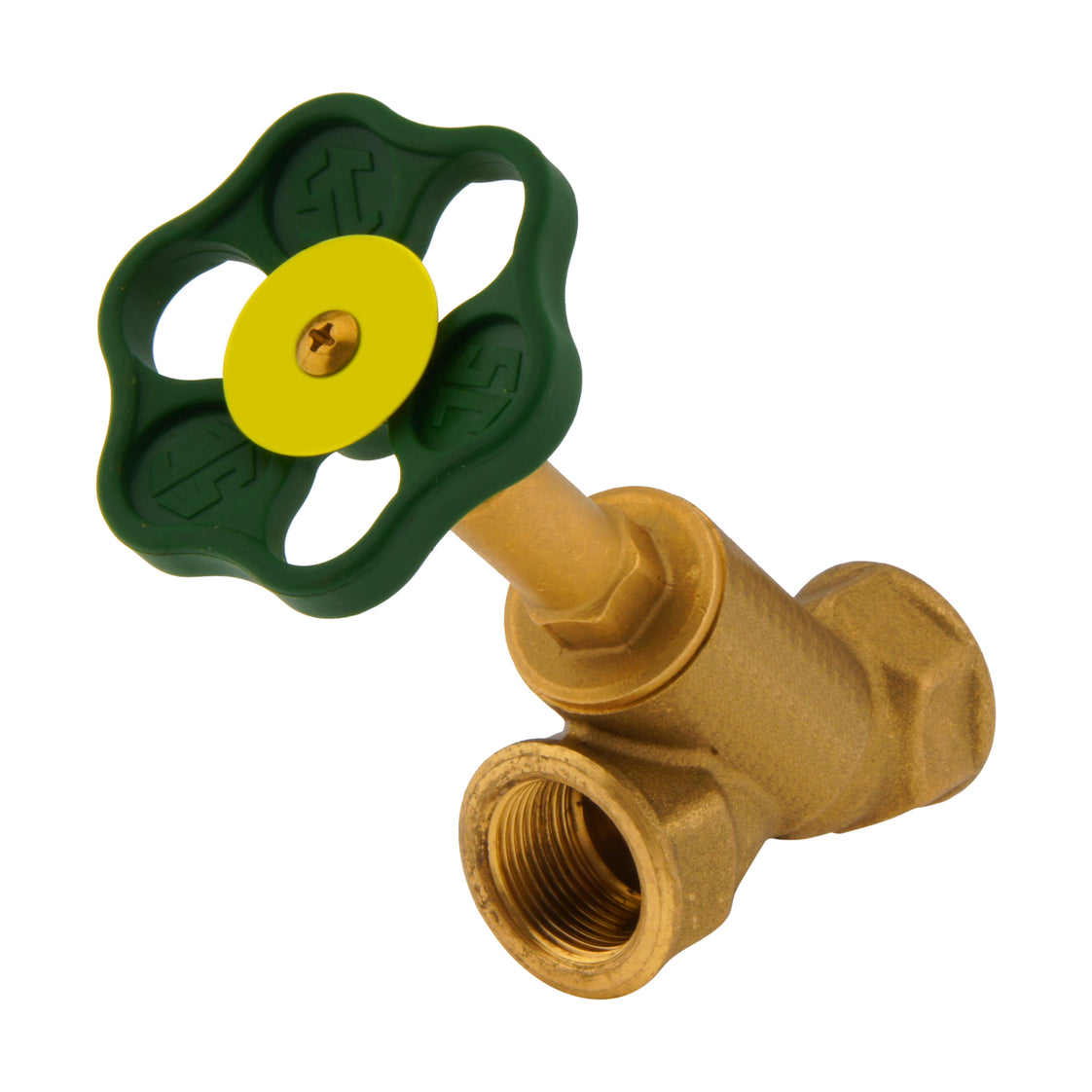 Rp3'' Laiton Vanne À Siège Incliné PTFE 10 Bar Eau Potable- AL2BM