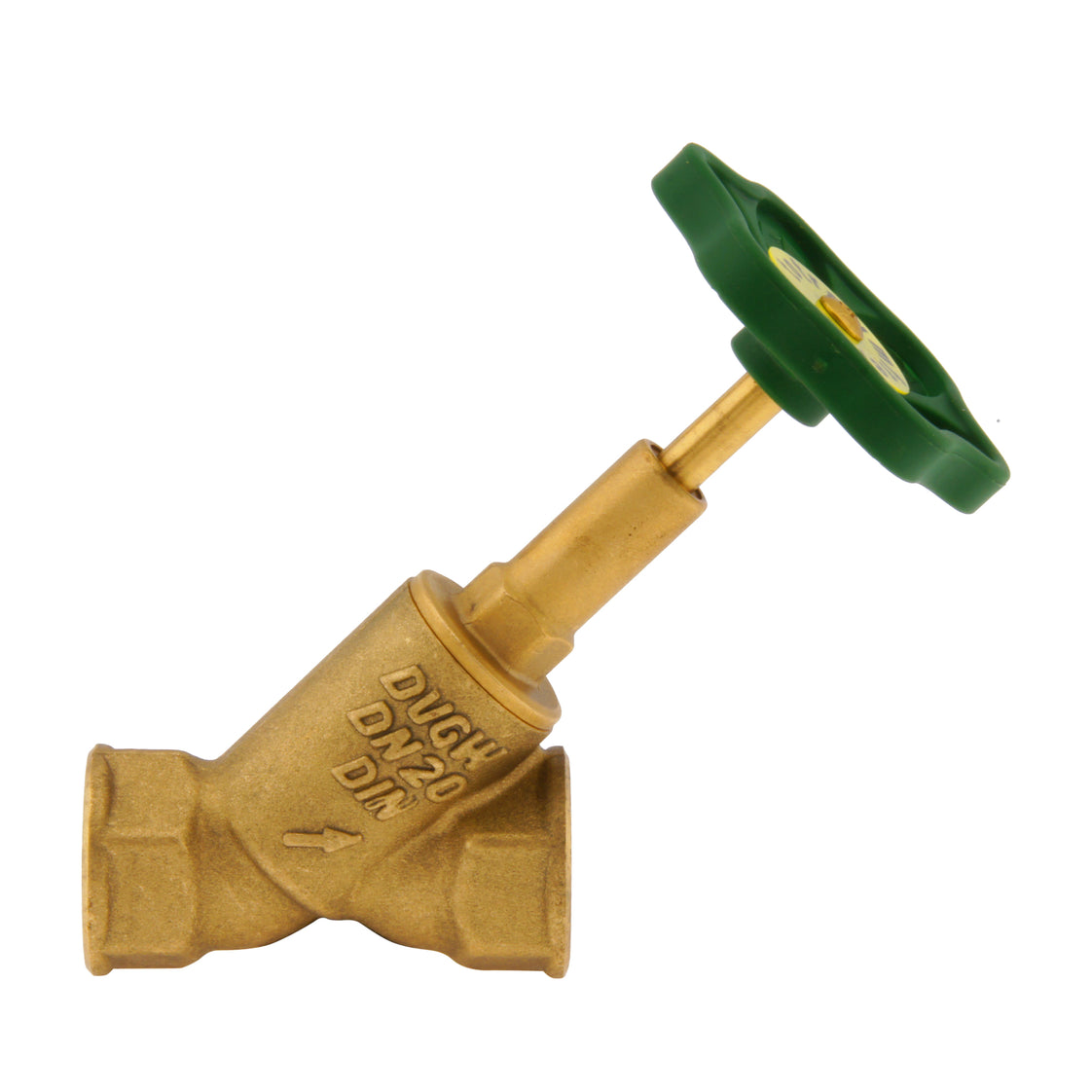 Rp2-1/2'' Laiton Vanne À Siège Incliné PTFE 10 Bar Eau Potable- AL2BM