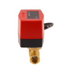 Vanne à bille electrique BW2 1/2'' 2 voies 24V AC 3 points