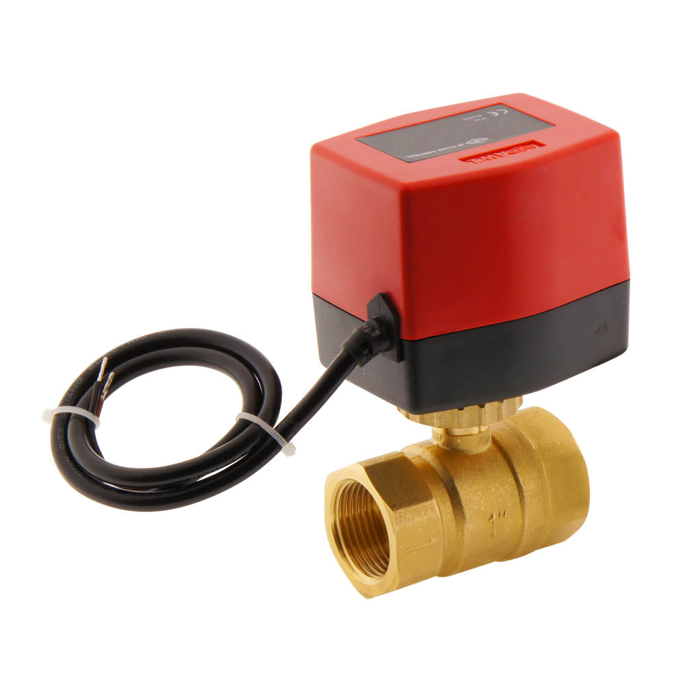Vanne à bille electrique BW2 1'' 2 voies 230V AC relais