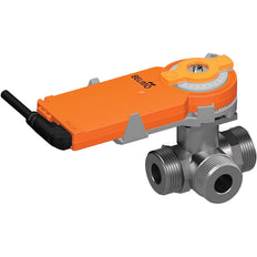 Belimo Vanne À Bille 3 Voies G1-1/4 Kvs21 24VAC/DC 75s 2/3-Point 2Nm IP54 R520/KR24