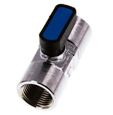 Rp 3/8" 2-Way Brass Mini Ball Valve Compact EN331 Gas 20 Bar