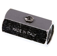 Mini vanne à boisseau sphérique en laiton à 2 voies G 3/8 pouces, actionnée par un tournevis, 15 bars