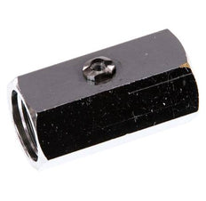 Mini vanne à boisseau sphérique en laiton à 2 voies G 3/8 pouces, actionnée par un tournevis, 15 bars