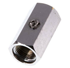 Mini vanne à boisseau sphérique en laiton à 2 voies G 3/8 pouces, actionnée par un tournevis, 15 bars