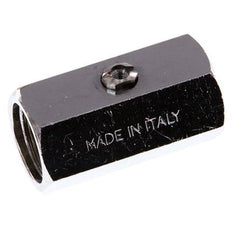 Mini vanne à boisseau sphérique en laiton à 2 voies G 3/8 pouces, actionnée par un tournevis, 15 bars