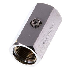 Mini vanne à boisseau sphérique en laiton à 2 voies G 3/8 pouces, actionnée par un tournevis, 15 bars