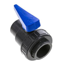 Robinet à boisseau sphérique PVC 2 voies Union Simple Rp 2'' EPDM