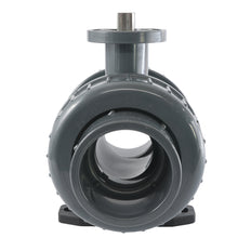 63mm Vanne À Boule PVC 2 Voies ISO-Top Socket - 614 - VDL