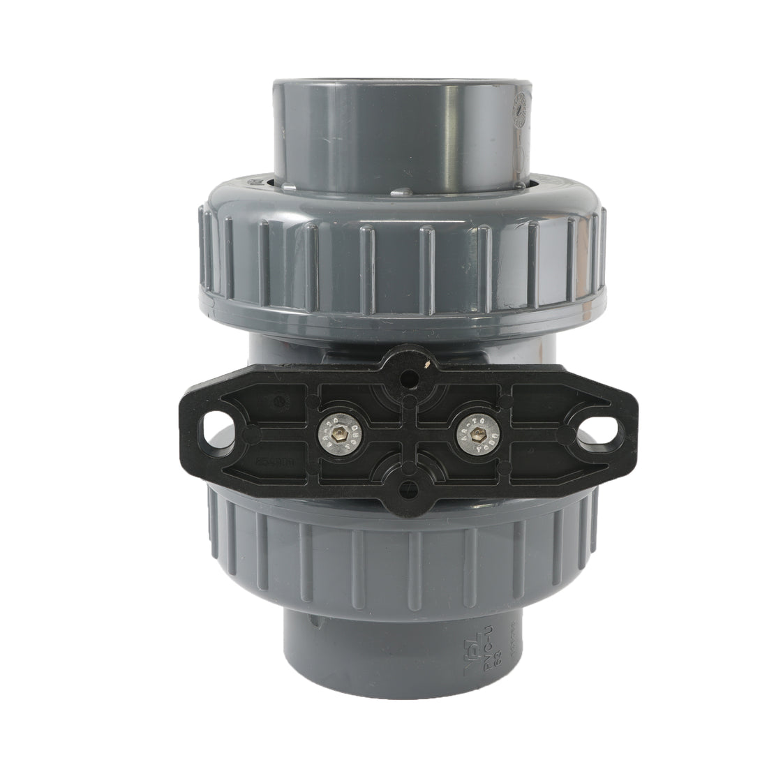 63mm Vanne À Boule PVC 2 Voies ISO-Top Socket - 614 - VDL