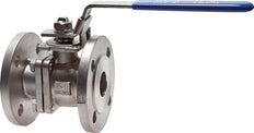 Vanne à Bille à Brides 2 Voies DN200 PN40 Acier Inoxydable