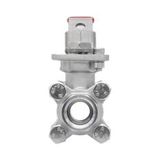 Rp 1/4'' Vanne à bille 2 voies 3 pièces en acier inoxydable 69 bar RTFE ISO-Top F03/F04 - TamesonPRO 1121-014