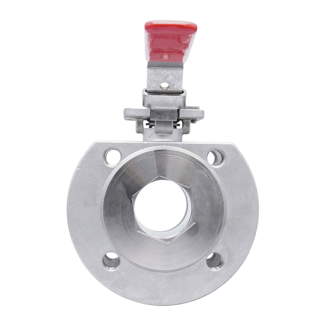DN20 PN40 1-Pièce 2-Chemins Acier Inoxydable Bride Vanne À Bille PTFE ISO-Top F03 - TamesonPRO 1122-020