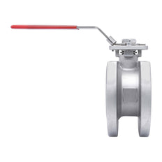 DN20 PN40 1-Pièce 2-Chemins Acier Inoxydable Bride Vanne À Bille PTFE ISO-Top F03 - TamesonPRO 1122-020