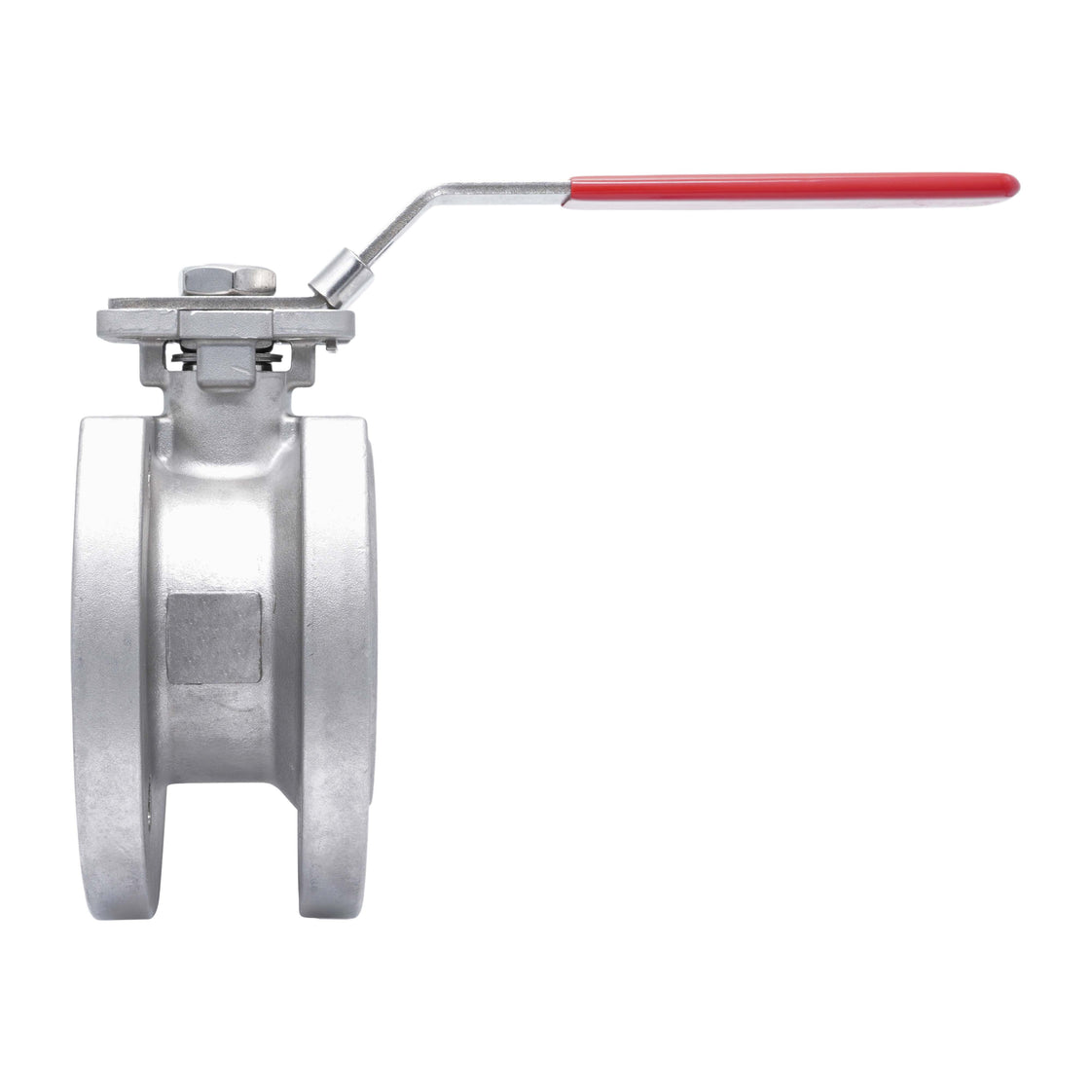 DN20 PN40 1-Pièce 2-Chemins Acier Inoxydable Bride Vanne À Bille PTFE ISO-Top F03 - TamesonPRO 1122-020