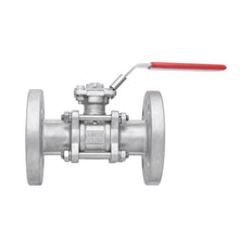 DN25 PN40 Vanne À Bille Flanquée En Acier Inoxydable 3 Pièces 2 Voies PTFE ISO-Top F04/F05 - TamesonPRO 1124-025