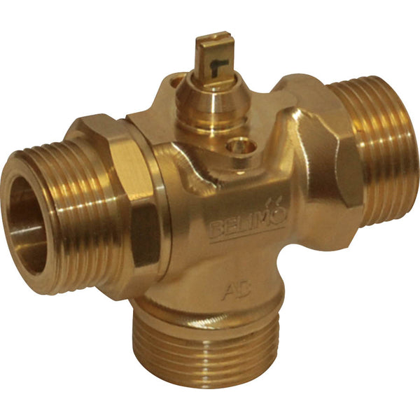Belimo Vanne À Bille 3 Voies G3/4 Kvs2.3 24VAC/DC 75s MP-Bus 1Nm IP40 Borne C515Q-H/CQ24A-MPL-T