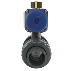 Robinet à boisseau sphérique pneumatique à 2 voies 50mm en PVC fermé par ressort - VDL