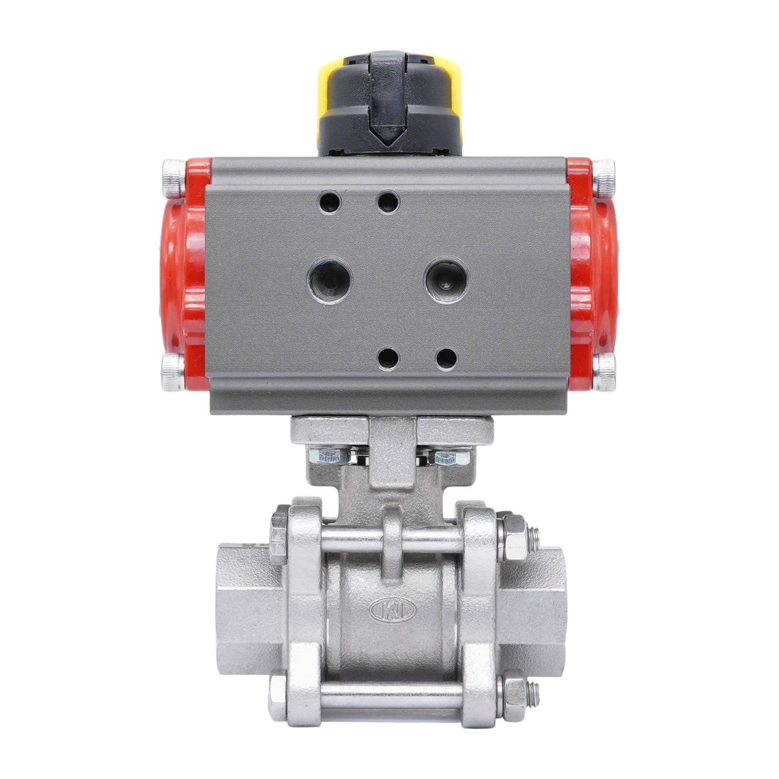 Vanne À Bille Pneumatique G3/4'' Acier Inoxydable Double Effet