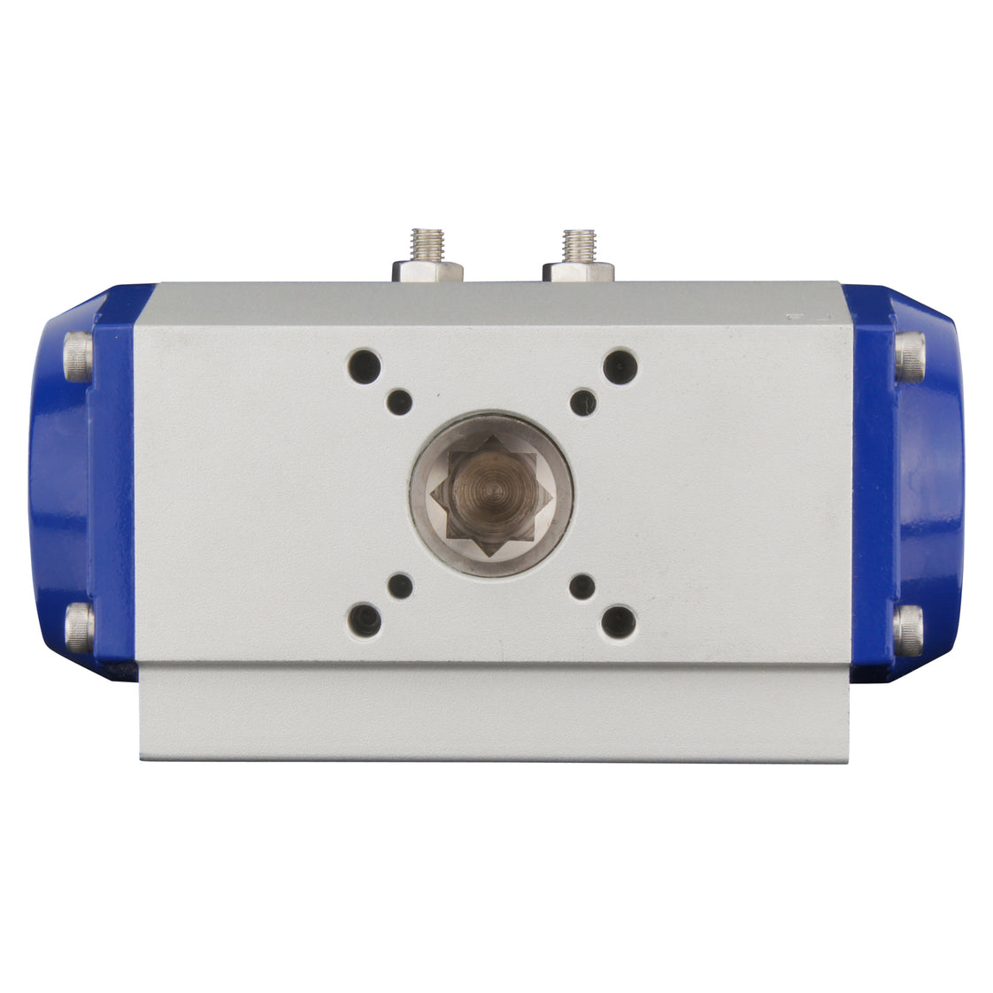 G2-1/2'' Vanne À Bille Pneumatique À 3 Voies En Acier Inoxydable À Port L Ouverture Par Ressort - BL3SA