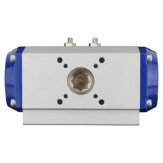 G2-1/2'' Vanne À Bille Pneumatique À 3 Voies En Acier Inoxydable À Double Effet - BL3SA