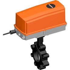 Belimo Vanne Papillon DN40/PN16 Lug 24VAC/DC Modulation GGG40 EPDM IP67 ISO 5211 MFT Borne 35s 40Nm D640NL/GRC24G-MF-T-5