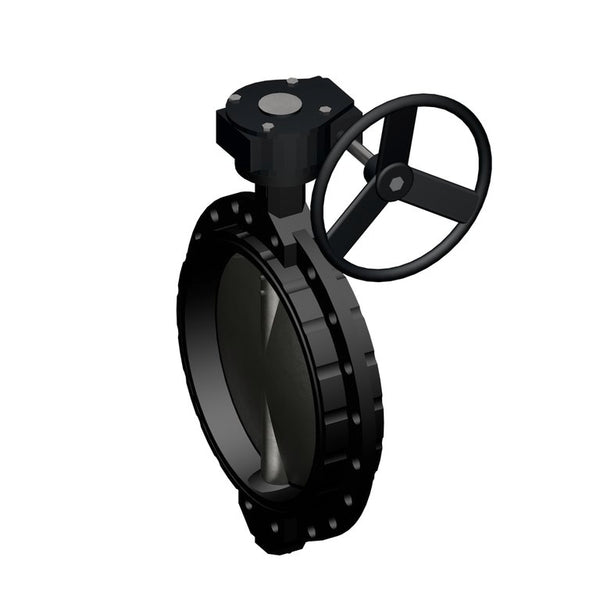 Belimo Vanne Papillon DN600/PN16 Wafer GGG40 EPDM Engrenage À Vis Sans Fin D6600N/ZD6N-S600