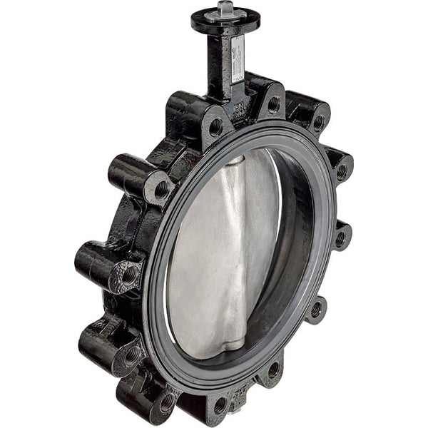 Belimo Vanne Papillon DN200/PN16 Lug 24VAC/DC Modulant Sûr En Cas De Défaillance GGG40 EPDM IP67 ISO 5211 BACnet 35s 160Nm D6200WL/PRKCA-BAC-S2-T-200