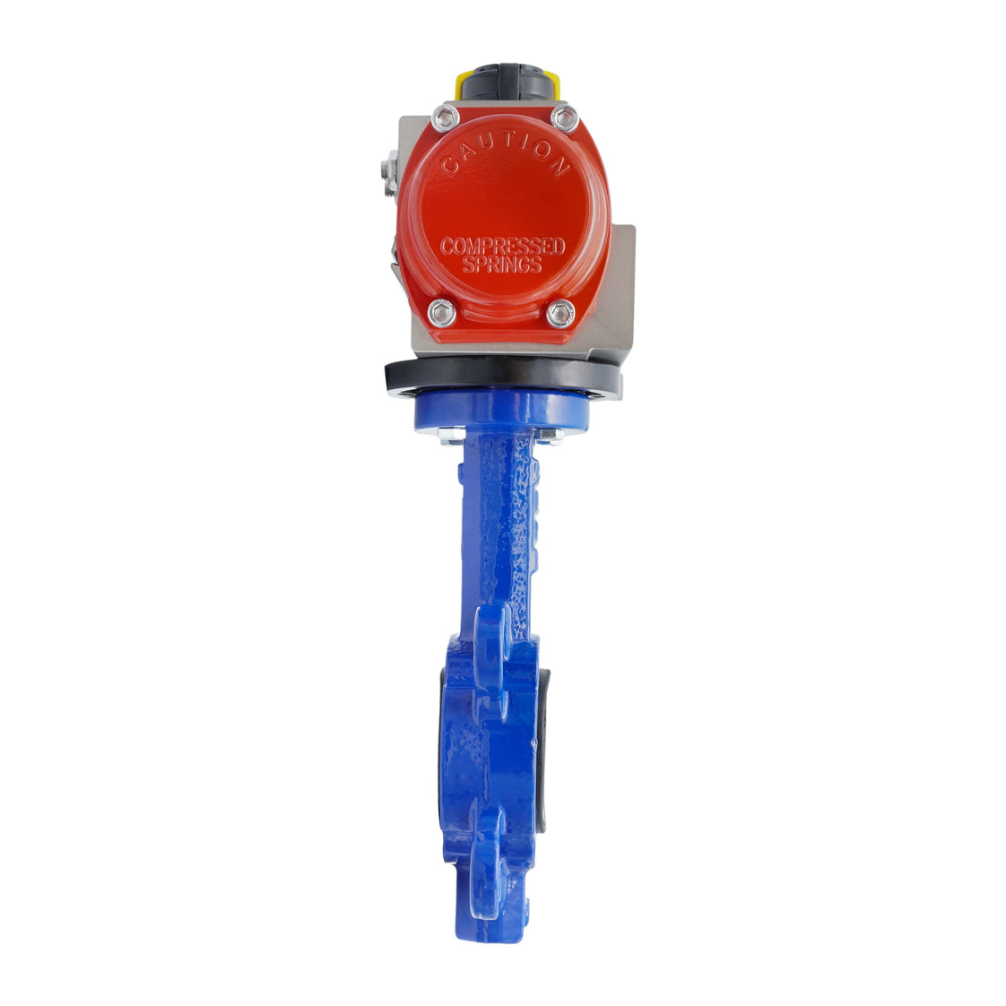 Vanne Papillon Pneumatique DN50 (2 Pouce) Lug Fonte Acier Inoxydable NBR Double Effet