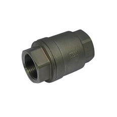 655 - Clapet anti-retour G1-1/4'' Acier inoxydable PTFE F/F 64bar