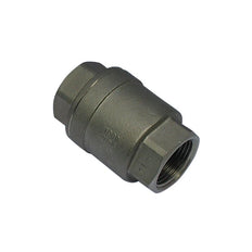655 - Clapet anti-retour G1-1/4'' Acier inoxydable PTFE F/F 64bar