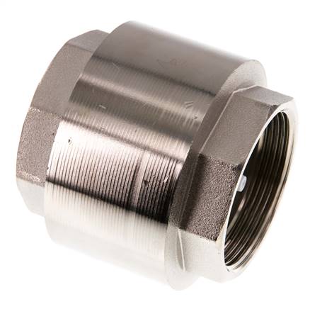 G 2'' Laiton Nickelé Clapet Anti Retour 10 Bar (145 Psi)