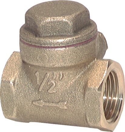 G 2-1/2'' Laiton Clapet À Battant 8 Bar (116 Psi) Joint Métallique