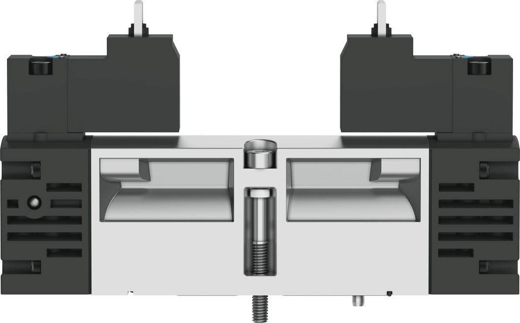 Festo 2x3/2 NO/NC Monostable Vanne Électrovanne Taille 26mm ISO 15407-1 900l/min - 547112