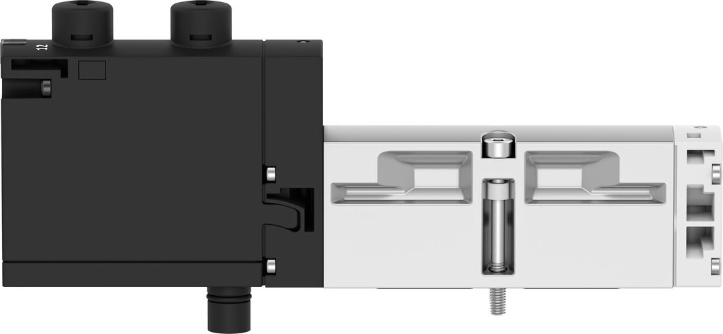 Festo 5/3 Air Pressurisé/Échappé Électrovanne Taille 18mm ISO 15407-2 370l/min - 8040110
