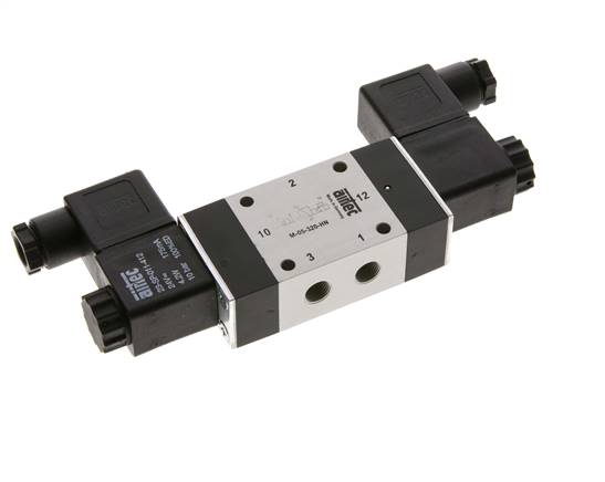 electrovanne bistable 3/2 G1/8'' 12V DC 2-10bar/28-140psi Airtec