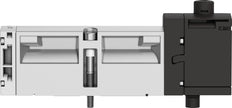 Festo 5/2 Monostable Air Électrovanne Taille 26mm ISO 15407-2 1100l/min - 8033021