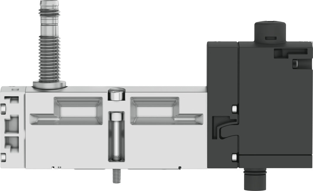 Festo 5/2 Monostable Vanne Électrovanne Air Taille 18mm ISO 15407-2 550l/min - 8033479