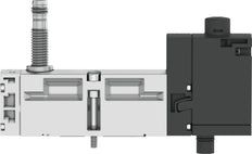 Festo 5/2 Monostable Vanne Électrovanne Air Taille 18mm ISO 15407-2 550l/min - 8033479