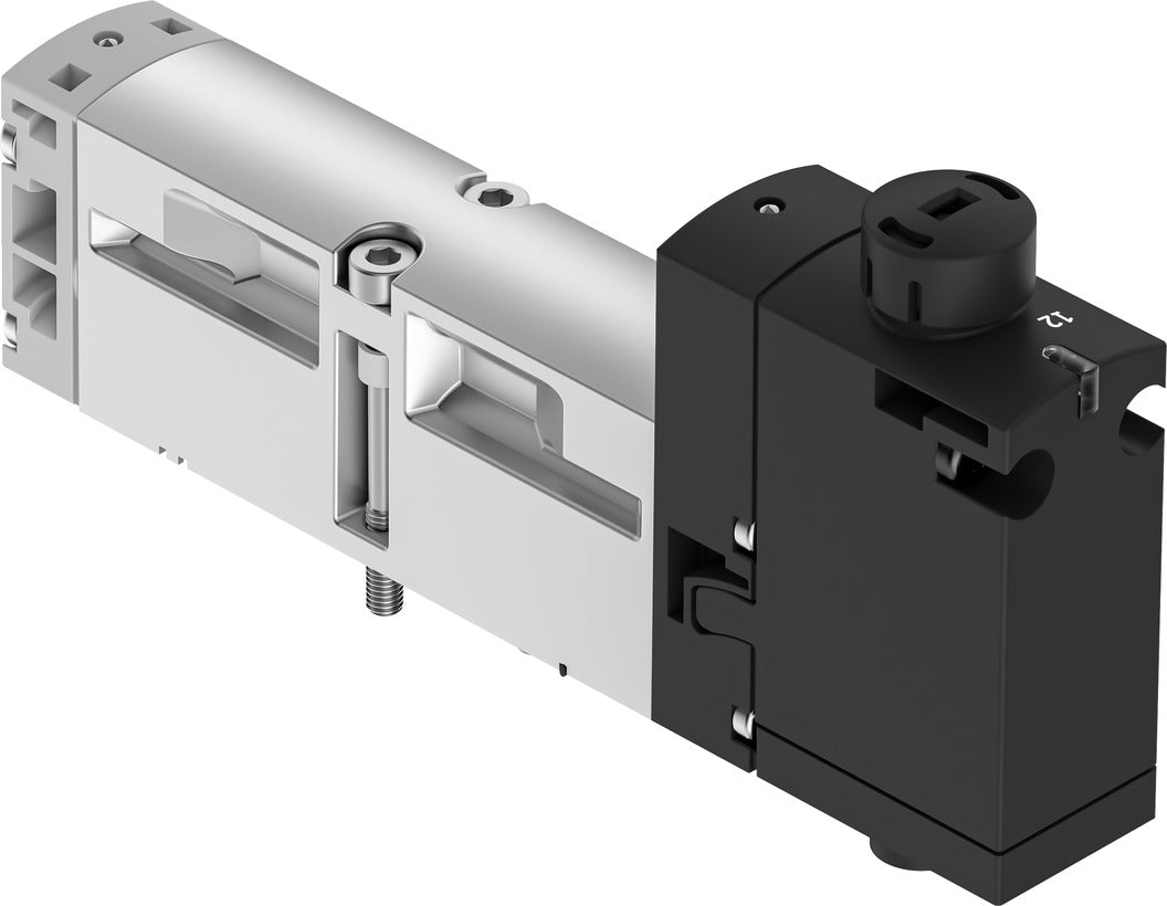 Festo 5/2 Monostable Vanne Électrovanne Air Taille 18mm ISO 15407-2 550l/min - 8033470