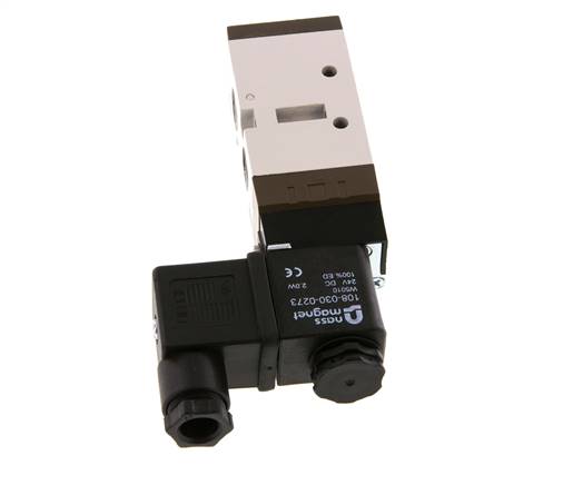 electrovanne 5/2 G1/4'' (G1/8'') 12V DC 1.5-10bar/21.0-140psi YPC