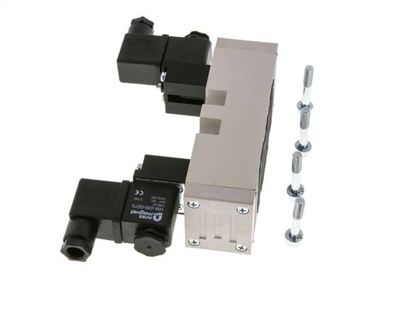 5/2 ISO 5599-2 Electrovanne bistable 12V DC 1.5-10bar/21.0-140psi YPC