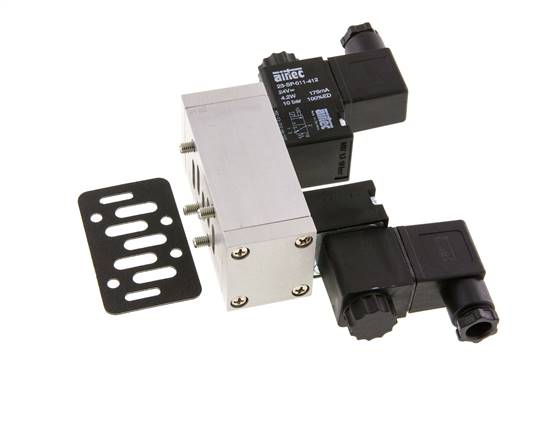 5/2 ISO 5599-1 Electrovanne bistable 115V AC 2-10bar/28-140psi Airtec