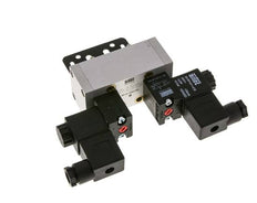 5/3 ISO 5599-1 Electrovanne à centre fermé 24V AC 3-10bar/42-140psi Airtec