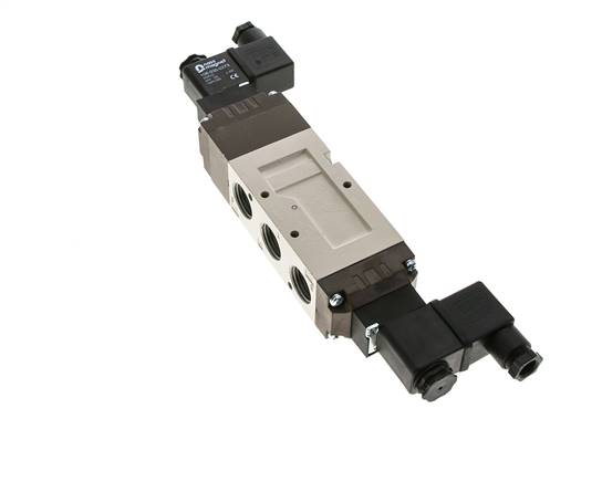 electrovanne centrale d'échappement 5/3 G1/2'' 115V AC 2-10bar/28-140psi YPC