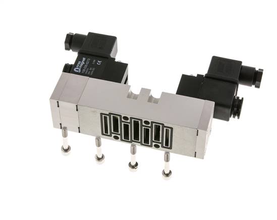 5/3 ISO 5599-1 Electrovanne de centre de pression 115V AC 2-10bar/28-140psi YPC